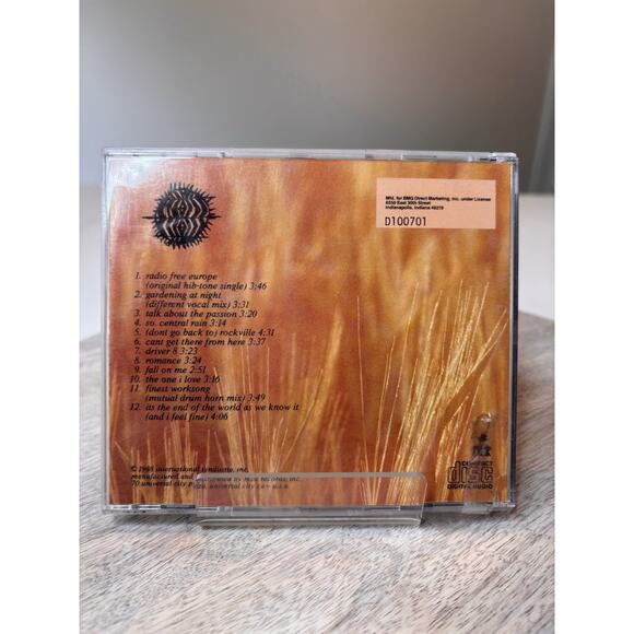 R.E.M. – Eponymous (CD, 1998, I.R.S.) The One I Love, It’s the End of the World - Picture 2 of 5